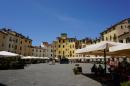 Italy/Tuscany   06/2018 : Market place / Piazza del Mercato  -   17.06.2018   -   Lucca 